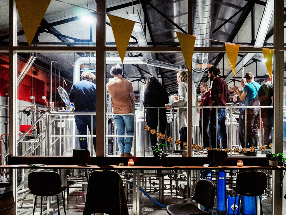 <b>Brouwerij De Snor in Netherlands-1000L Brewery equipment from Tiantai</b>